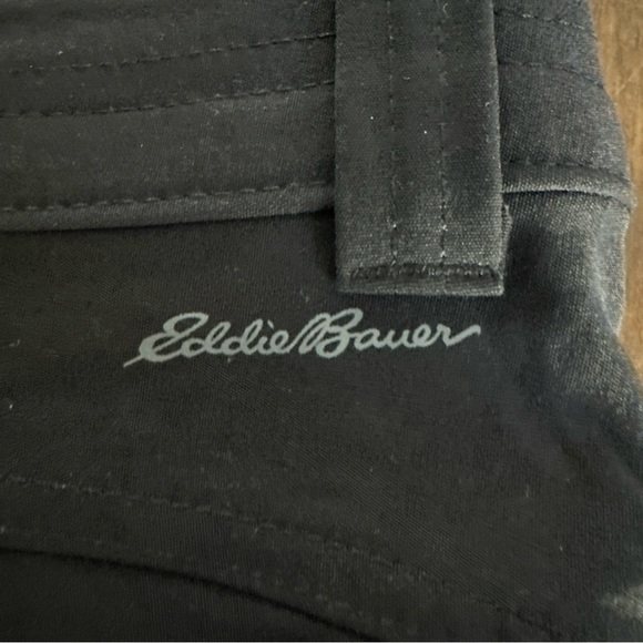 New Eddie Bauer Shorts 6 Black Guide Pro First Ascent Water Repellent UPF - Picture 7 of 7
